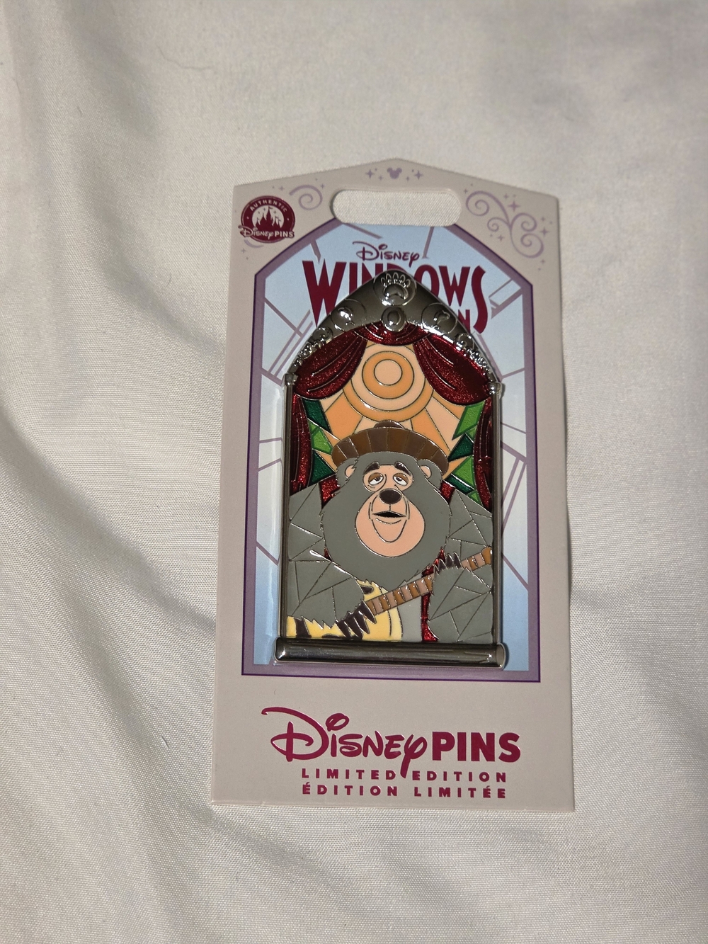 Disney's Windows Of Attraction Le 2500 Big Al Pin